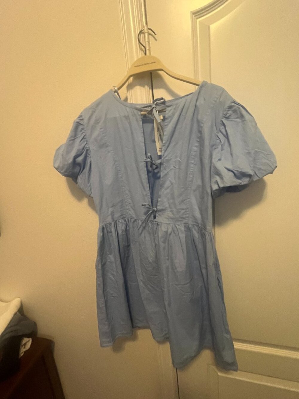 Blue dress